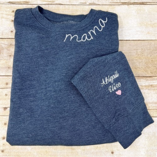Embroider A Personalized Sweatshirt For The Special Holidays Gift – No 77