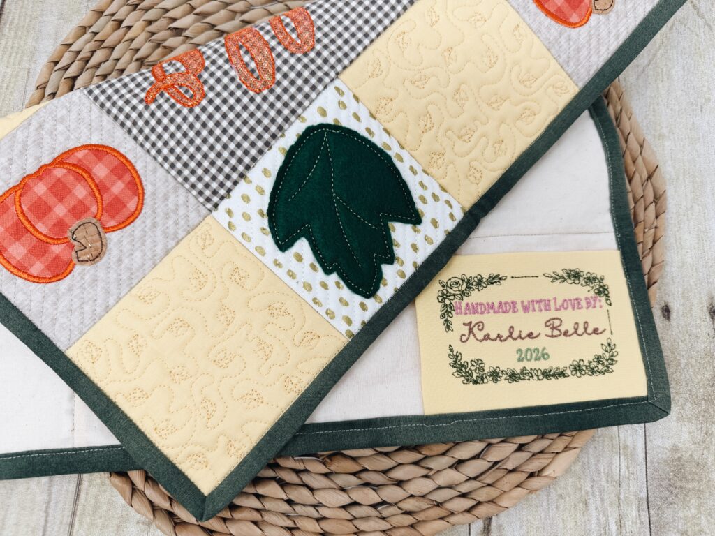 Machine Embroidered Quilt Labels That Look Custom and Professional – 101