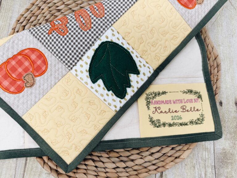 Machine Embroidered Quilt Labels That Look Custom and Professional – 101