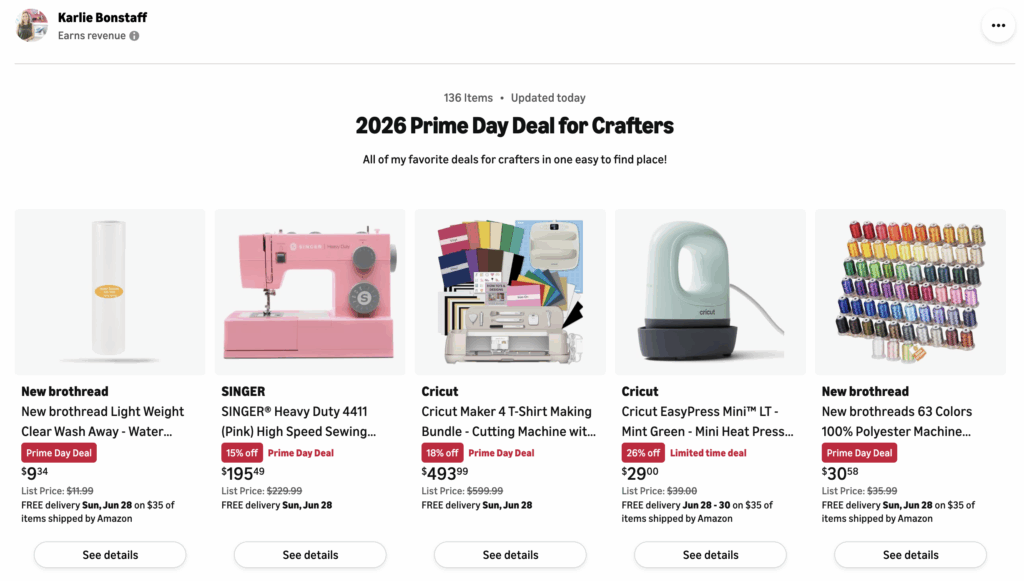 Prime Day 2026 Amazon Shop